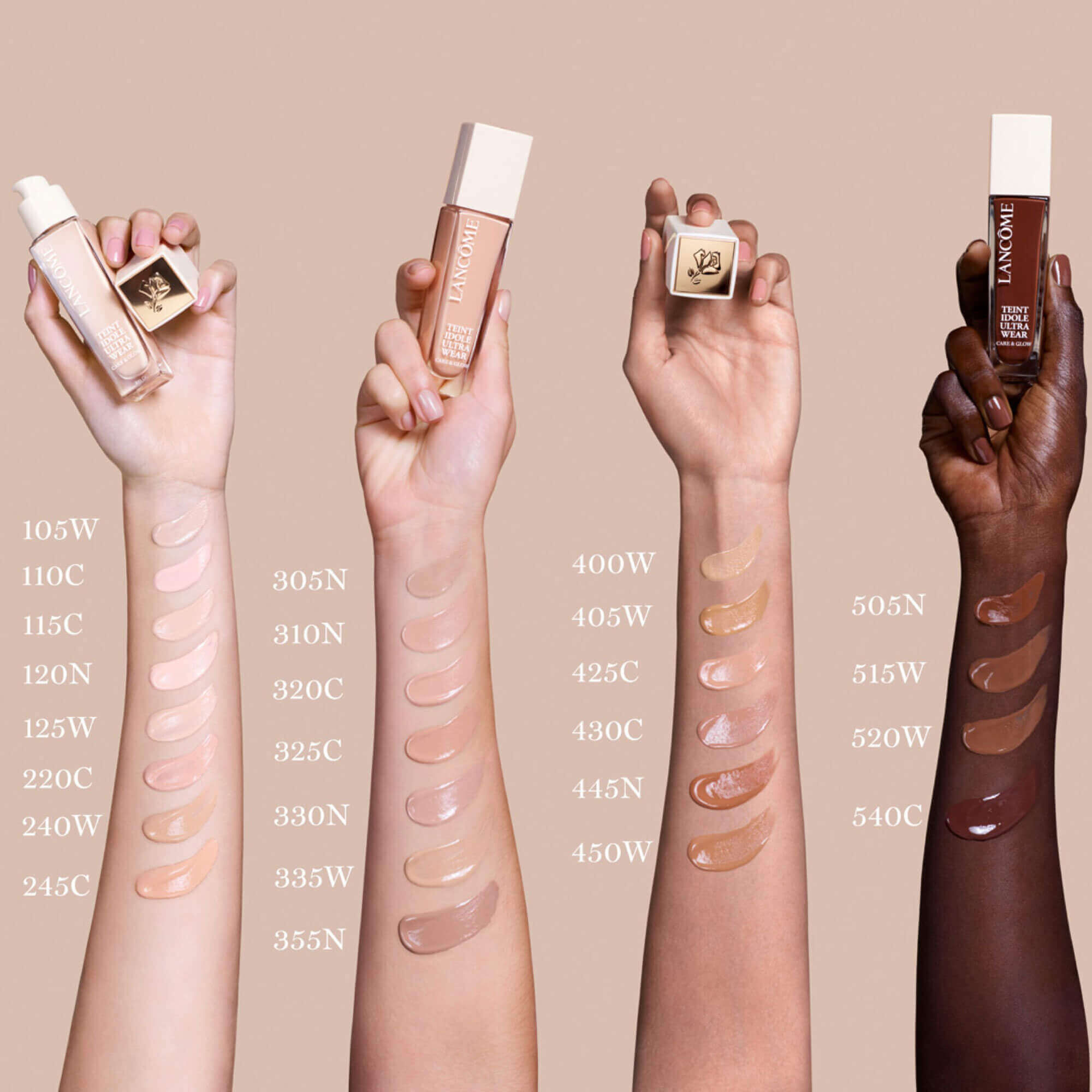 TEINT IDOLE ULTRA WEAR CARE & GLOW FOUNDATION