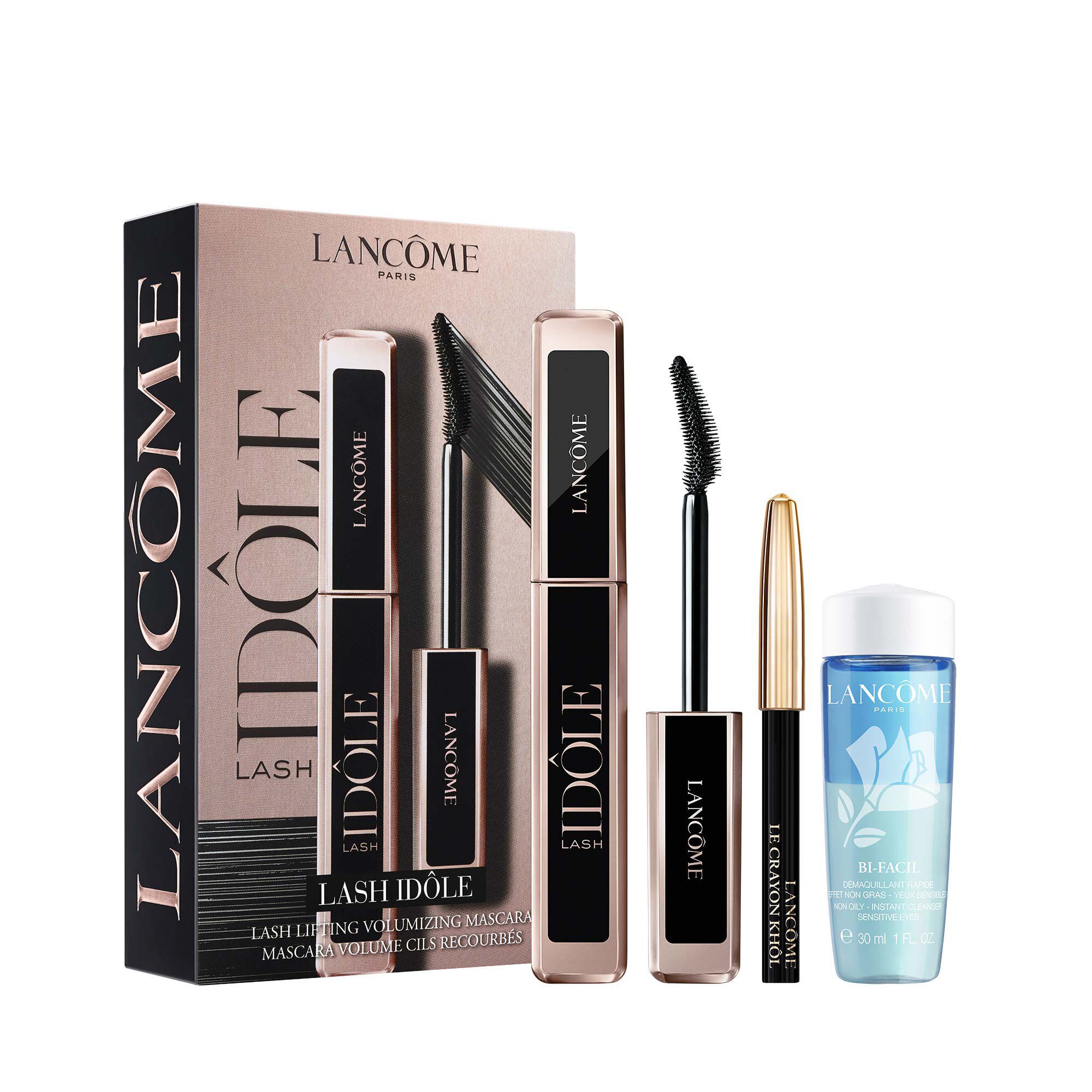 IDOLE MASCARA SET WITH LE CRAYON KHOL & BI-FACIL